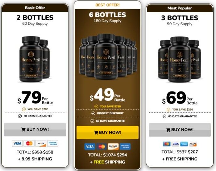 Honey Pezil prices
