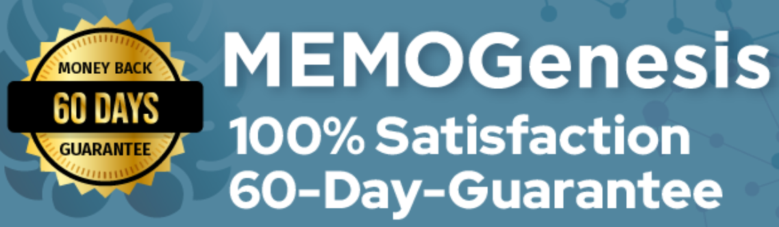 MemoGenesis Money Back Guranatee